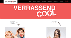 Desktop Screenshot of grandbazarantwerp.be